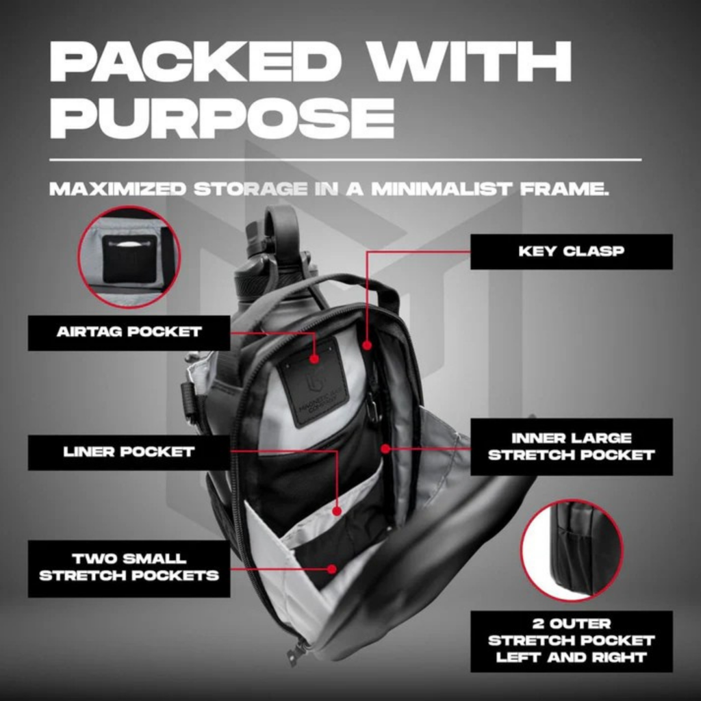 ForgeX™ Magnetic Gym Bag